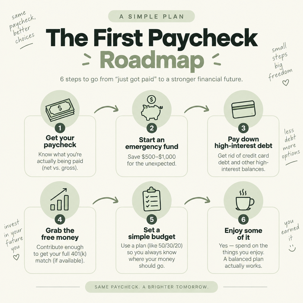 First Paycheck. Now what? The Complete Guide on Managing your First Paycheck