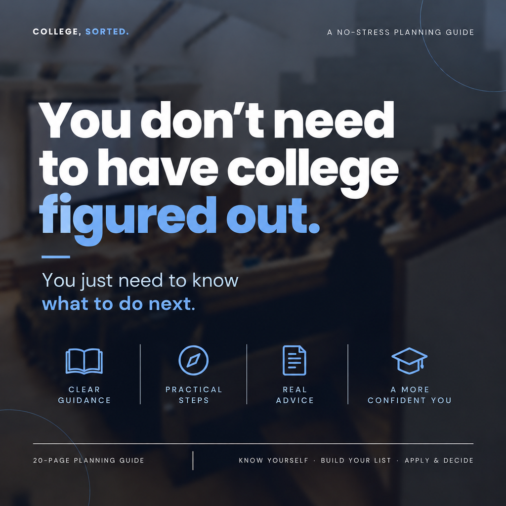 College, Sorted: The complete guide to finding where to go to college and how to go to college