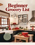 Free Grocery List: Learn to Cook for Yourself