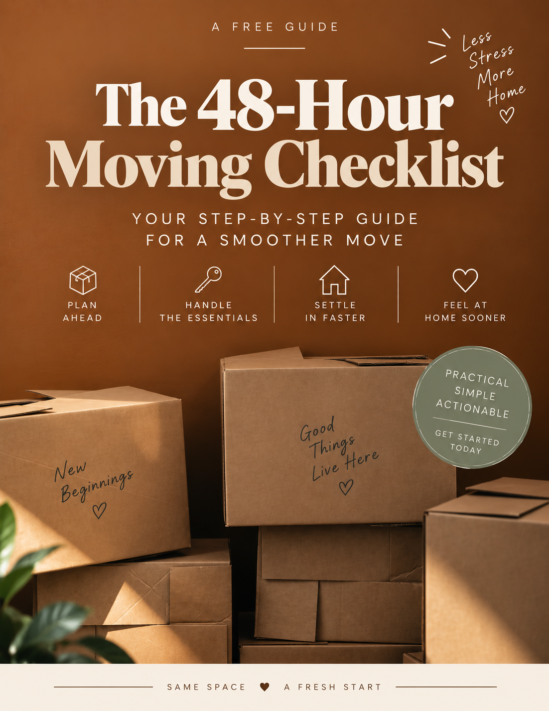 Free Moving Checklist: Your First 48 Hours After Moving